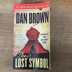 The Lost Symbol - Dan Brown, author of The da Vinci code